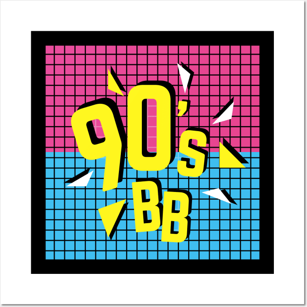 90's Art of the 1990s Wall Art by thewebsiteboy